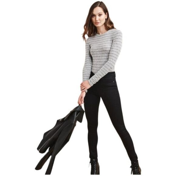 Dynamite Striped Long Sleeve Top - Picture 7 of 7